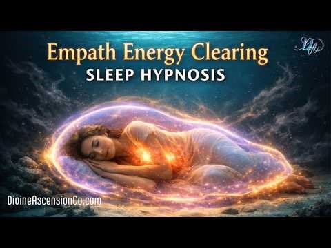 Sleep Hypnosis for Empaths: Deep Energy Clearing & Field Restoration