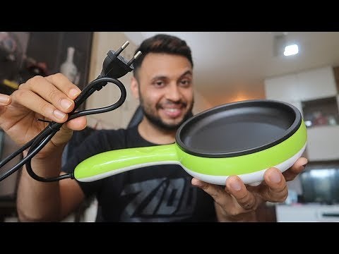 599 Rs. ELECTRIC PAN | इलेक्ट्रिक तवा | Best for Bachelor's and Hostel Students [Unboxing & Review]