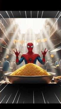 SPIDER BIRYANI WAR 🍛 | Spider-Man vs. Venom vs. Deadpool!