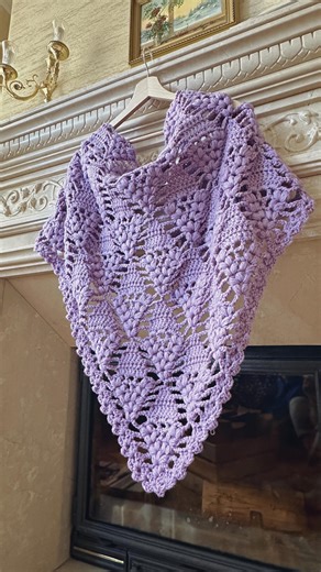 3.4K views · 64 reactions | Love this project so much ❤️ Crochet Pattern - Diamond Tears Shawl, find pattern under the link in my bio @themailodesign or send me direct message, I will send you the link 拾 Happy Crocheting, Love You All, Lena ❤️ | TheMailoDesign | Facebook