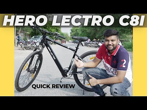 Hero Lectro C8i Electric Bicycle: Unboxing, Drive Experience, Range Test & Quick Review