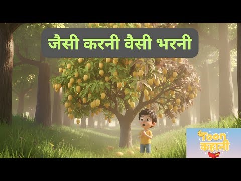 Jaisi Karni Waisi Bharni-Moral Story for Kids | Timmy & Mango Tree | Hindi Kahani | 3D Animation