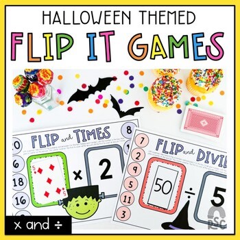Halloween Multiplication Games / Halloween Division Games