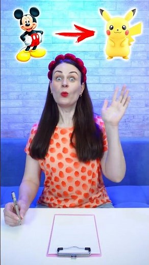 How to draw Pikachu Mickey Mouse step by step #shorts