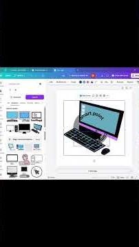 logo designing for smart point computer centre #youtubeshort