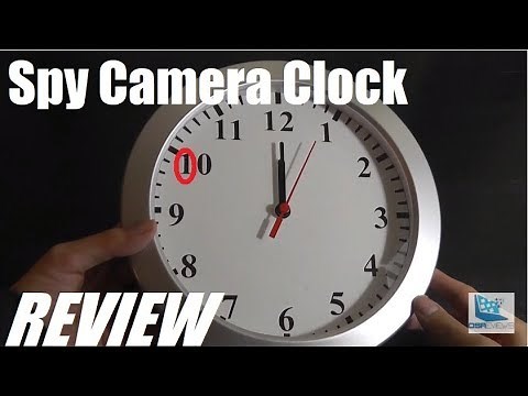 REVIEW: Wi-Fi Spy Hidden Camera Clock [Home Security]