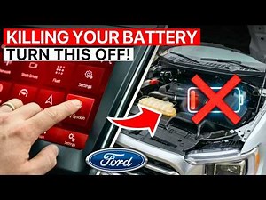 These 7 Stupid F-150 Settings Are DRAINING Your Battery (DISABLE NOW!)