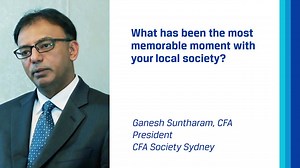 31K views · 269 reactions | CFA society leaders are sharing what their most memorable moments with local societies are. | CFA Institute | Facebook