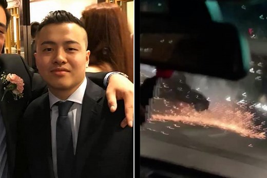 Shocking video shows moment car driven by NYPD officer Garman Chen crashes on FDR Drive