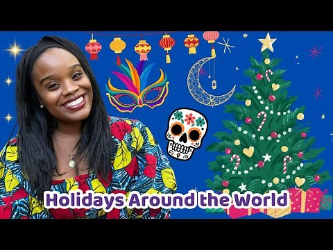 Celebrations Around the World for Kids | Holidays | Songs | Educational Video for Children