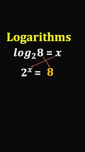 Logarithms #education #maths #algebra #mathstricks