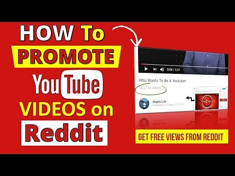 Promote YouTube Channel Reddit 💥 HOW TO Promote YouTube Videos on Reddit