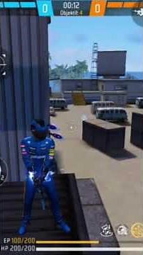 Gameplay Clash Squad #187 Booyah 4-0 #danzzmirzz #freefire #sparkyourfire #ff #garenafreefire #short