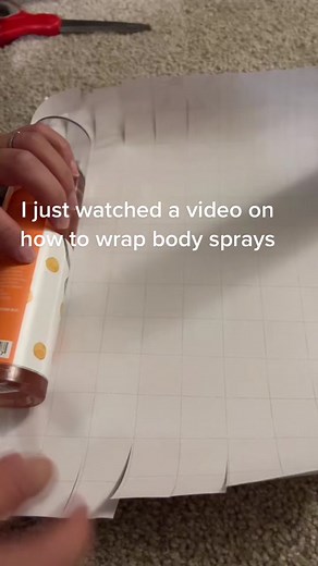 Creative Gift Wrapping Ideas: Lotion, Body Mist, Mini Perfume Bottles