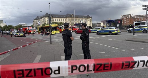 12 injured in German knife attack at Hamburg Station