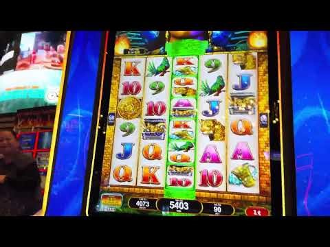 720 free games on new Mayan Chief slot machine @ $0.90 bet.