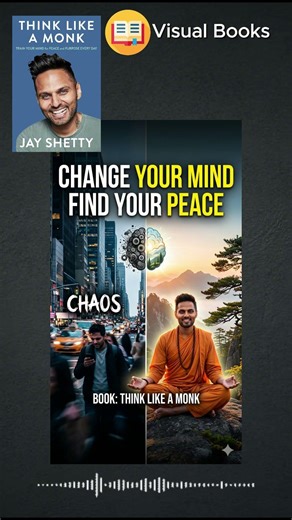 Think Like a Monk 🧘 (3 Life Lessons) 🔥