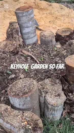 Building a keyhole garden stage 3