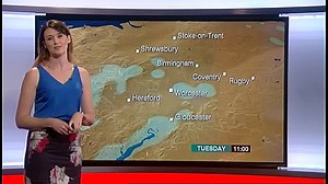 Here's the weather with Rebecca Wood | BBC Birmingham