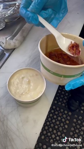 cant get enough of our #clamchowder 🤤#foodtiktok#foodtruck#scottschowderhouse#seafood#sanjoseeats#sanjosefoodie#viral#fypage#foryou#PerfectMarcJacobs