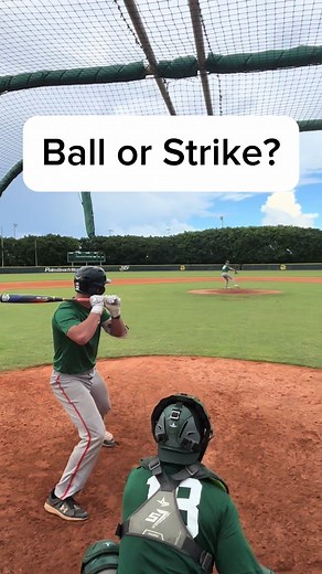 Ball or a strike?