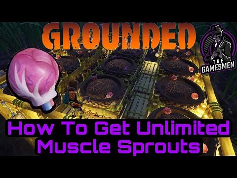 Grounded - How to Get MUSCLE SPROUTS Fast in Grounded
