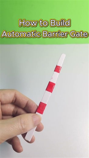 How to Build an Automatic Barrier Gate Control with a Push Button