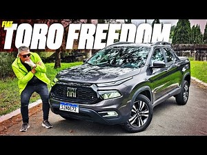 Fiat Toro Freedom 2024 - ESTÁ R$ 10.000 MAIS BARATA! COMO ANDA? BEBE MUITO? MELHOR QUE A TITANO?