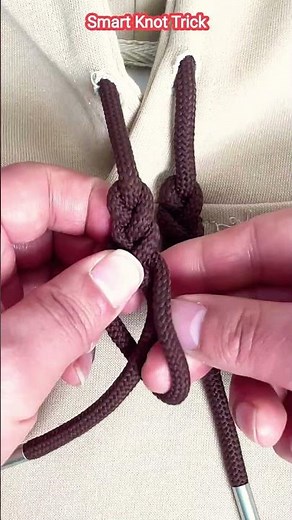 Fix Long Shoelaces Without Cutting | Smart Knot Trick#shortsfeed #shorts