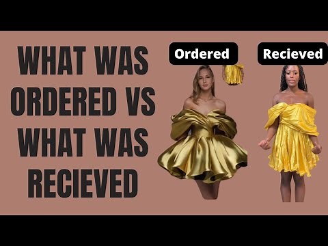 What I ordered Vs What I received viral video