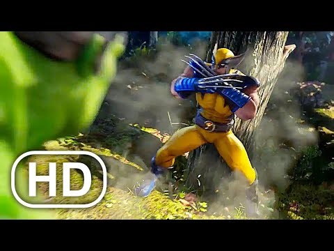 Wolverine Vs Hulk From a Different Dimension Scene (2024) 4K ULTRA HD