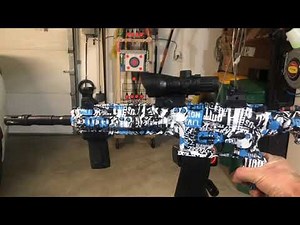 Demo with FPS & RPS Testing: WESWOSE M416 Electric Gel Ball Blaster