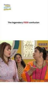 The legendary ₹500 confusion ! ! #tmkoc #funny #jethalal #daya #shortsfeed
