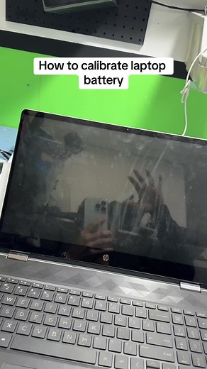 HOW TO CALIBRATE LAPTOP BATTERY #hp #battery #techtips | Laptop