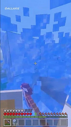 Breaking Packed Ice In Minecraft 🧊