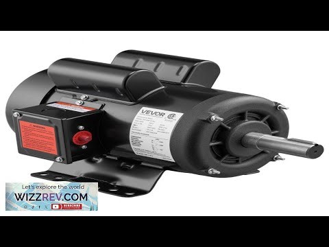 VEVOR 3 HP Electric Motor 1750RPM Air Compressor Motor CW CCW Rotation 1.125