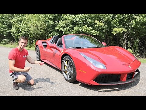 Driving the Ferrari 488 Spider! POV, Start Up, Exhaust and Test Drive