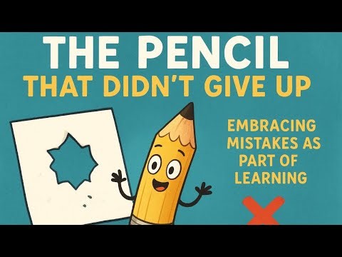 The Pencil That Didn’t Give Up – embracing mistakes as part of learning