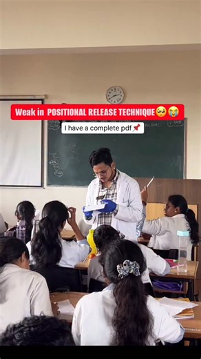 Dr Mohammed Taha (PT) | MPT (Musculoskeletal Science) on Instagram: "Comment “VIRAL” and I’ll send you the PDF to elevate your skills in Positional Release Therapy! Perfect for physiotherapy students, interns, and clinicians who want clear, easy-to-understand notes on positional release techniques. #positionalrelease #physiostudent #physiotherapist #physio #physiotherapyclinic #manualtherapy #softtissue #musculoskeletal #physiotherapy #ptschool #physionotes #studyphysio #painmanagement (Position