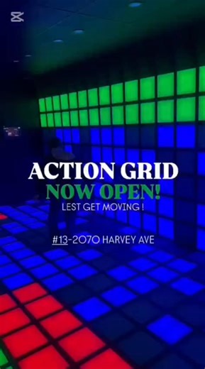 🚀 ACTION GRID IS NOW OPEN! 🎉 Kelowna’s newest adrenaline arena is officially live — and we’re ready to level up your game 👾 Step inside our immersive battle zones, challenge your friends, and push your reflexes to the limit. Whether you're here to play, train, or just burn off energy… your mission starts NOW. 💥 📍 #13 2070 Harvey Ave, Kelowna 📞 236-763-8149 🌐 www.actiongrid.ca 🎮 Get Fit. Play Hard. Repeat. Let the games begin! 🚀🔥#kelowna #kelownalife #kelownakids #Kelownafun #OkanaganLi