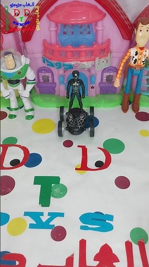 سبيدر مان الشرير وعربيته الجديدة! 🖤 Black Spiderman Power Car