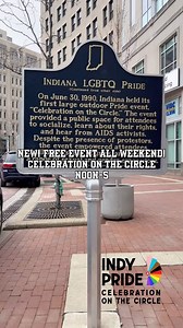 260 reactions · 46 shares | THREE Days until Indy Pride Weekend! Join for a FREE Community event along Monument Circle both Saturday and Sunday, NOON-5pm. -Community Zone -Vendor Village -FREE entertainment on the stairs of the monument -food & more Free event for all ages! indypride.org/events Stay in the know all weekend by downloading the Indy Pride app in your Apple or Google Play store. | Indy Pride | Facebook