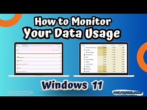 How to Monitor Your Data Usage on Windows 11👍 [Tutorial] #doit_mostafa