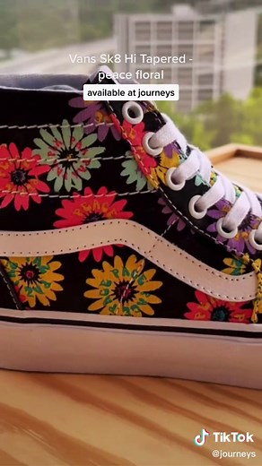 Vans Sk8 Hi Tapered - Peace Floral at Journeys