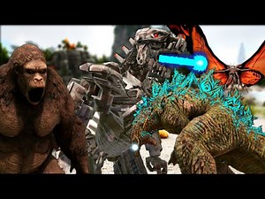 O King Kong Veio Me Ajudar a Matar o MECHA GODZILLA, A Mothra Curou Minhas Feridas! Ark Dinossauro