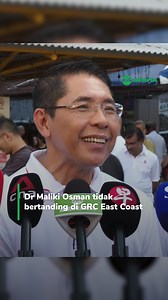Menteri di Pejabat Perdana Menteri, Dr Maliki Osman mengesahkan beliau akan digantikan dengan muka baharu, Hazlina Abdul Halim di GRC East Coast dalam Pilihan Raya Umum 2025. Beliau bagaimanapun enggan mengatakan sama ada akan bersara daripada politik atau bertanding di kawasan undi lain. #GE2025 | BERITAmediacorp