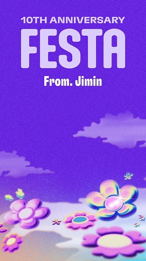 🎁BTS PRESENTS EVERYWHERE - #Jimin 💌💜 #2023BTSFESTA #BTS10thAnniversary #10yrsWithBTS