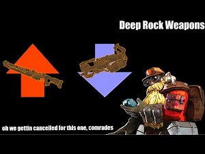 drg weapon tier list