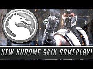 Mortal Kombat X: New Klassic Khrome Skin/Costume Gameplay - Fatalities & More! (PC Mod Showcase)