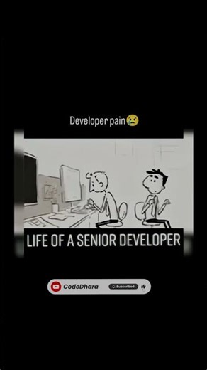 Life of a Senior Developer 🤯 | Coding Memes & Programmer Struggles #shorts #youtubeshorts #viral